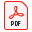 Adobe pdf icon.